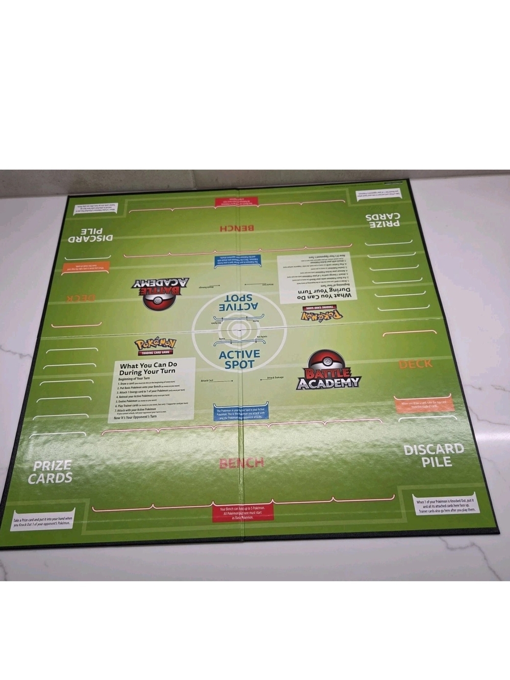 POKEMON Battle Academy Game 20"x20” Board Replacement - BOARD ONLY